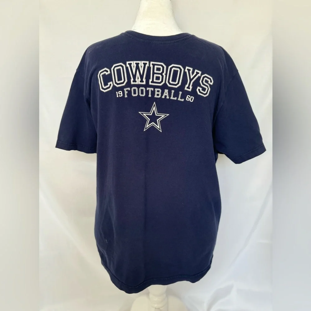 NFL Dallas Cowboys Football Logo Tee - Picture 1 of 7
